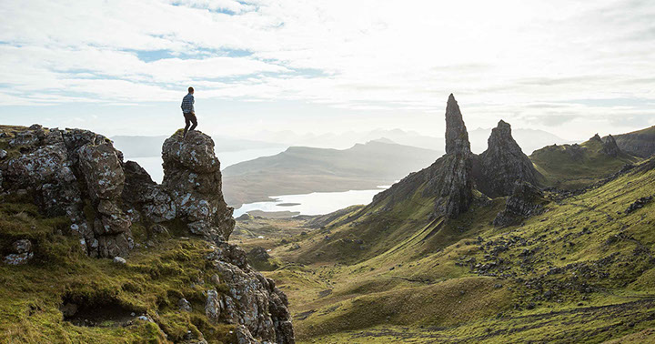 The Isle of Skye is one of the most scenic islands in the Old Man of Storr