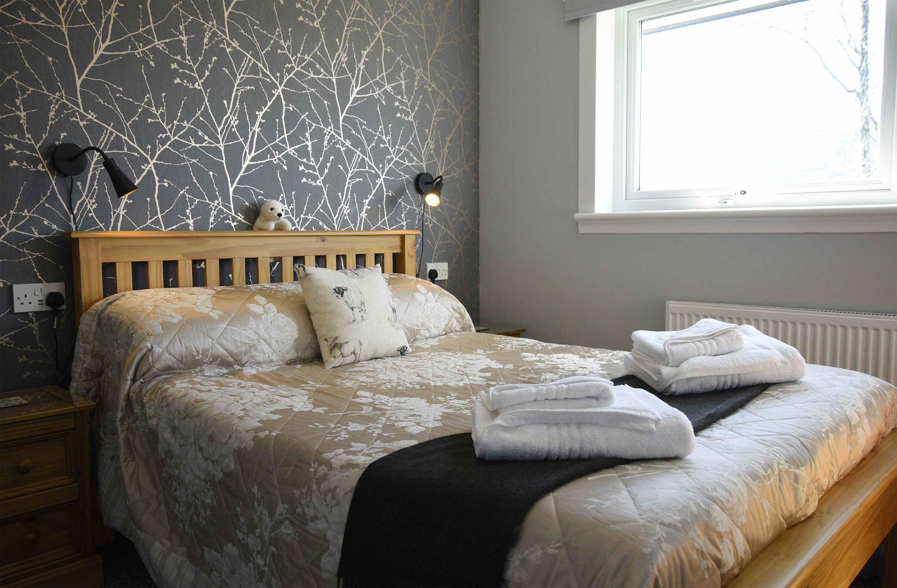 Enjoy stunning sea views from Taransay House Luxury Guest House Accommodation balcony