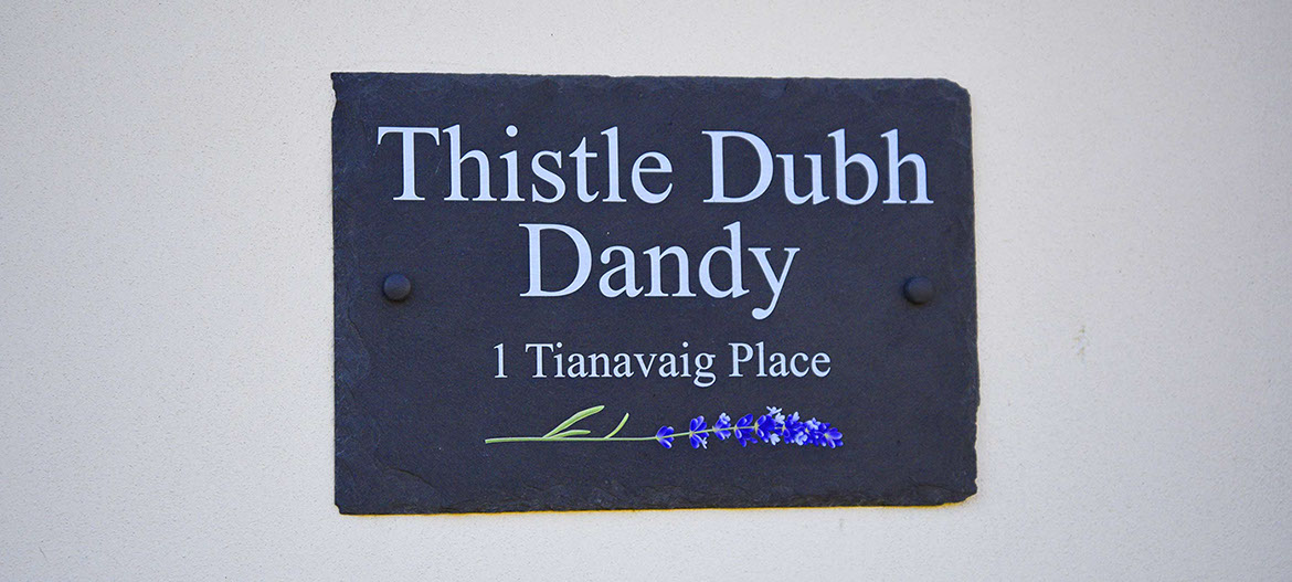 Our self catering accommodation suite in Portree has private parking an en suite facilities