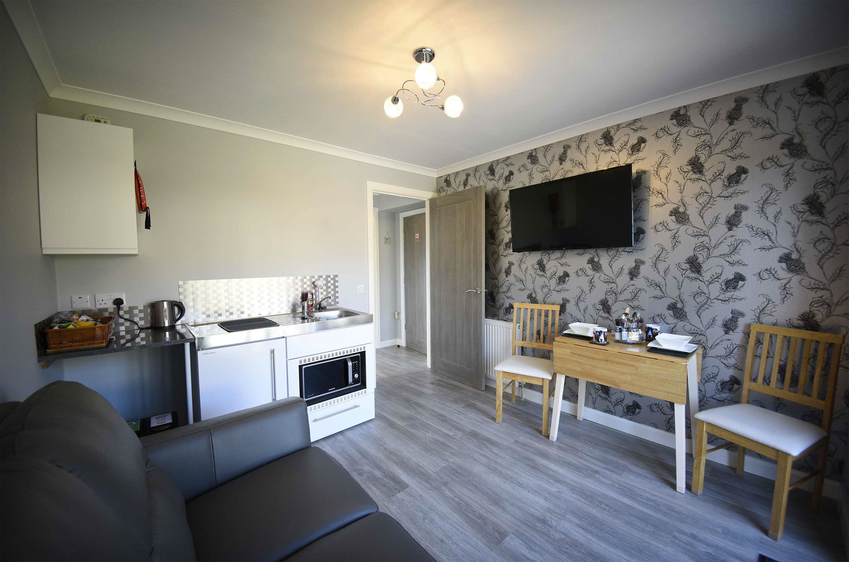 Enjoy stunning sea views and seating areas at Taransay House Luxury Bed and Breakfast in Portree